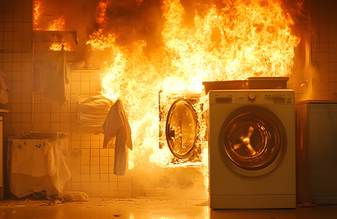 Clothes Dryers Cause Fires