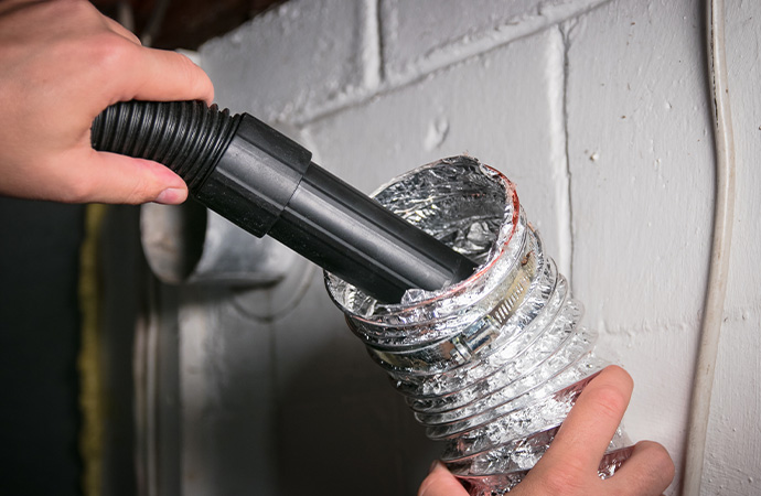 Dryer Vent Cleaning in Lehi, UT - Anchor Water Damage & Restoration