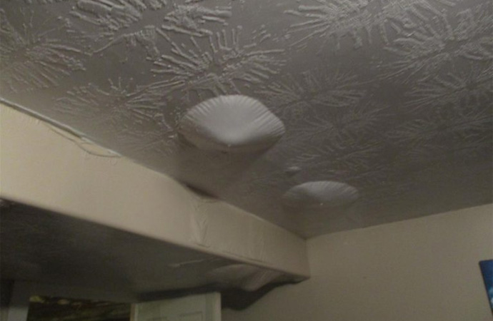 Basement Bedroom Wet Ceiling